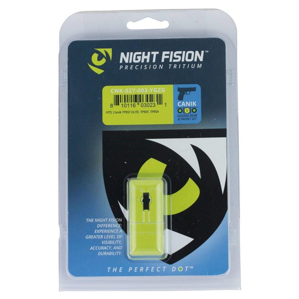 Perfect Dot NS Yellow Frnt Ring/Blk Rear Canik TP9SF ELITETP9SFTP9SA