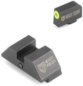 Perfect Dot Off Student Gun Accur8 NS Set w/Yellow Frnt+Blk Sq for Glk17-39