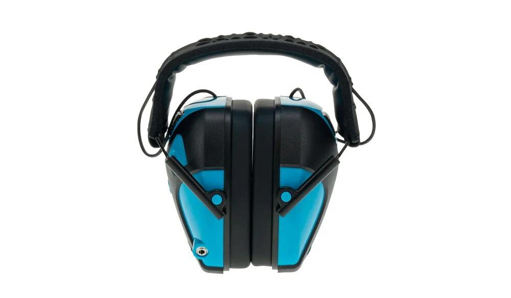 Small Electronic Earmuff Neon Blue