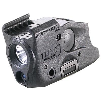 TLR6 Rail (GLOCK) white LED/red laser Includes 2 CR 1/3N lithium batteries