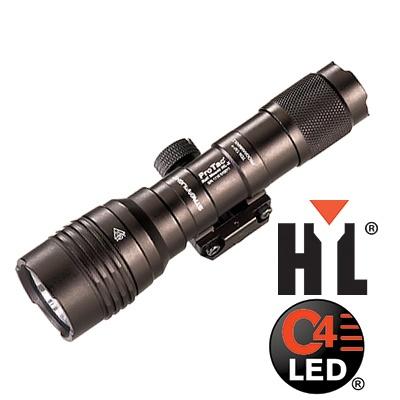 ProTac Railmount HL X 2 CR123A lithium batteries per box BLK
