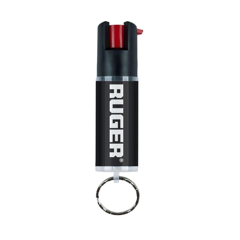 Sabre RUGER KEY RING PEPPER SPRAY IN SMALL CLAM