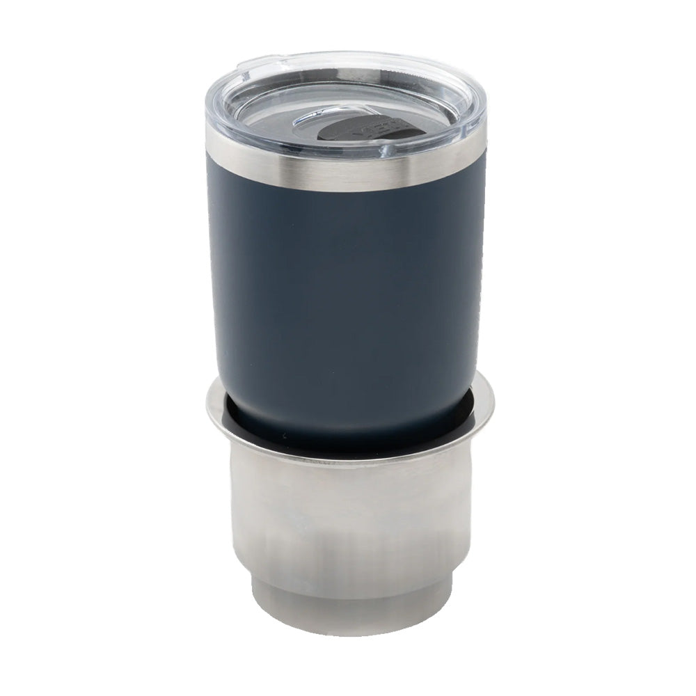 Whitecap Large Stainless Steel Cupholder (Fits YETI) [S-3504C]