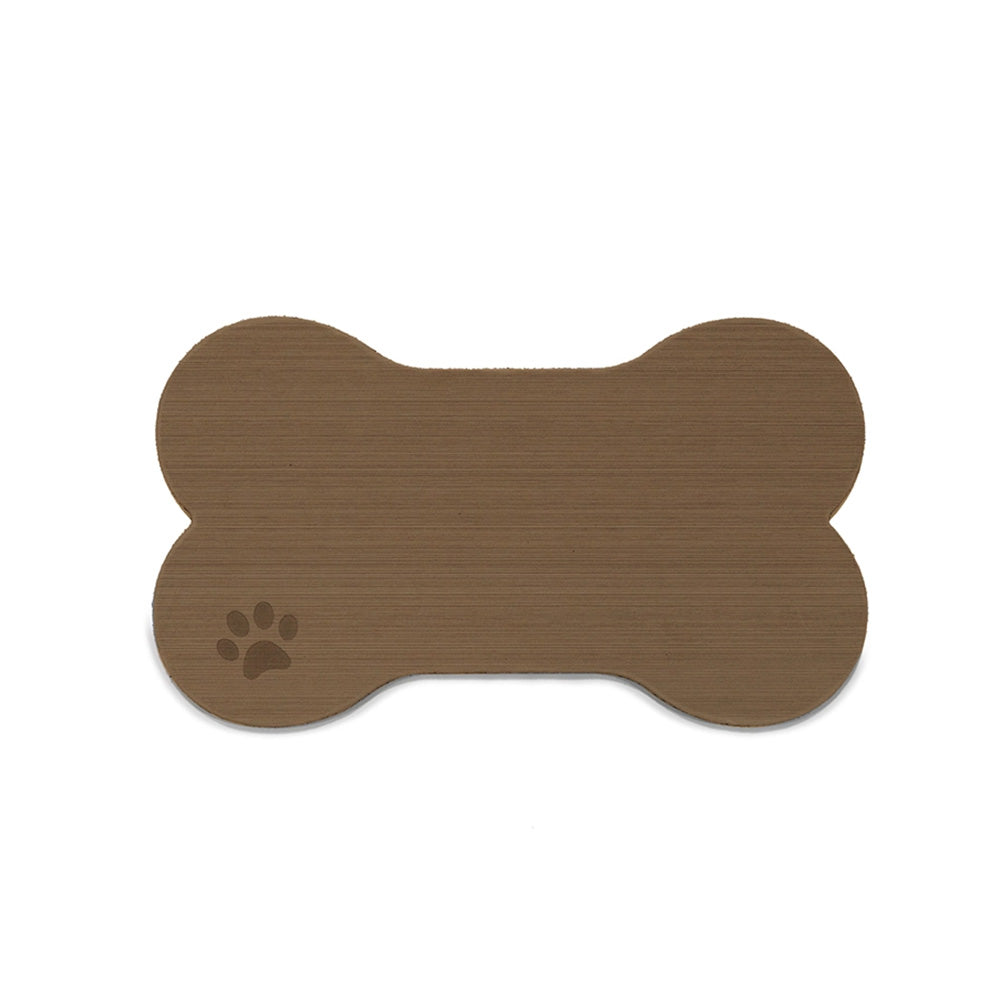 SeaDek Dog Bowl Mat - Cappuccino/Black - Medium - 12.5" x 24" [62714-91090]