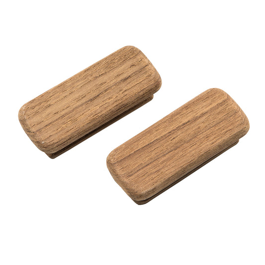 Whitecap Teak Rectangular Drawer Knob - 2-3/4"L - 2 Pack [60131-A]