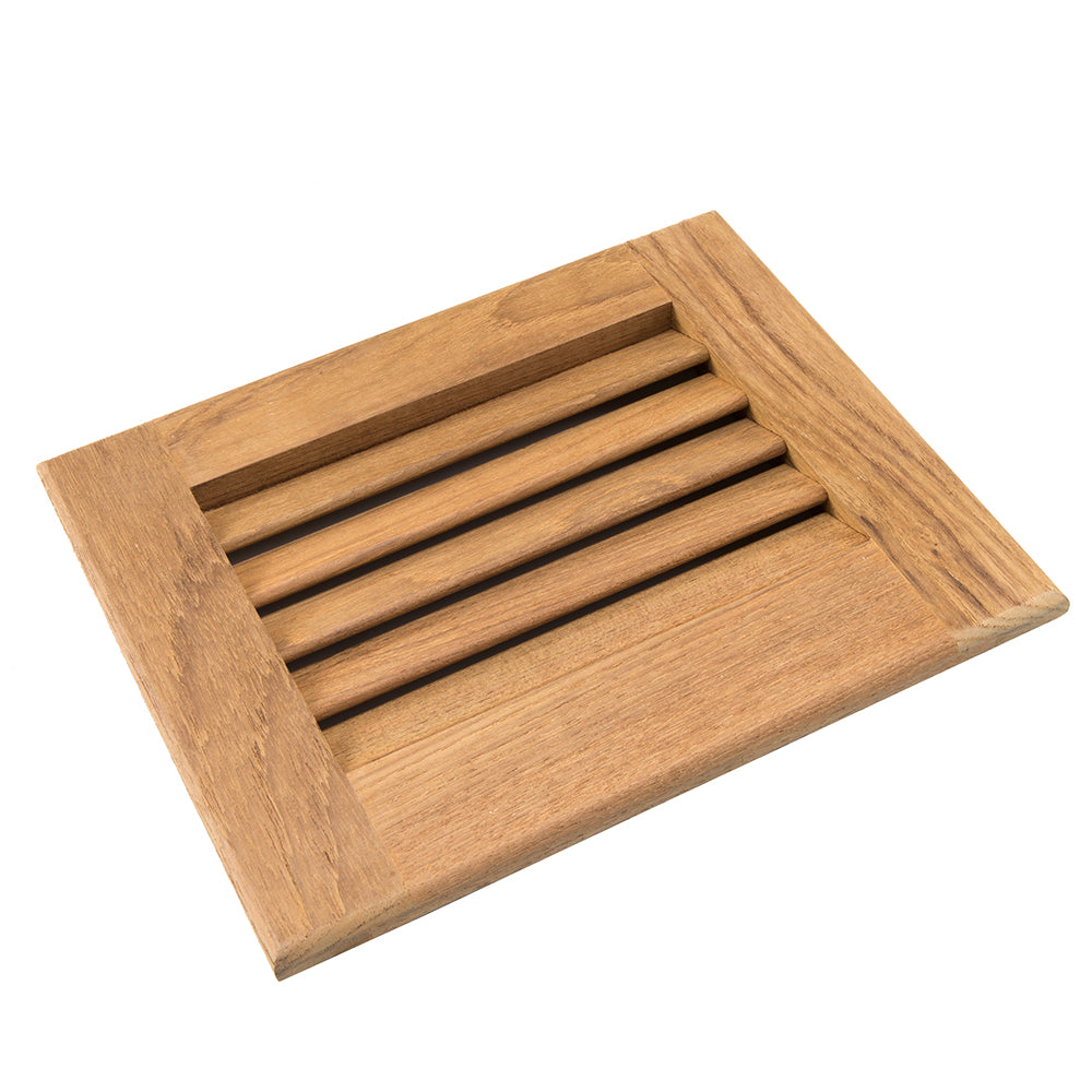 Whitecap Teak Louvered Insert - 7-1/2" x 9-1/8" x 3/4" [60712]