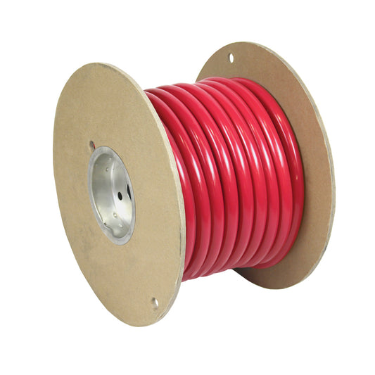 Pacer Red 2 AWG Battery Cable - 25  [WUL2RD-25]