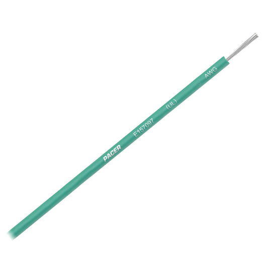 Pacer Green 16 AWG Primary Wire - 25  [WUL16GN-25]