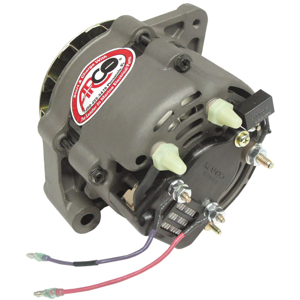 ARCO Marine Premium Replacement Alternator w/Multi-Groove Pulley - 12V 55A [60055]