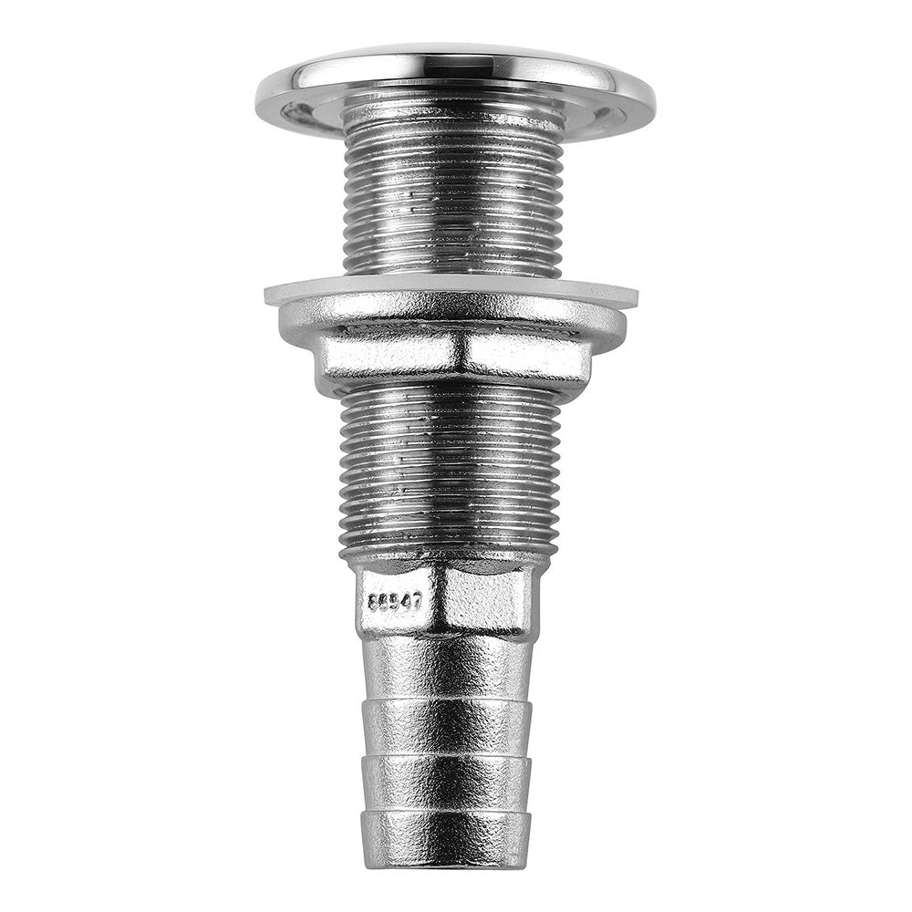 Attwood Stainless Steel Thru-Hull Standard Straight Barbed - 3/4" Inner Diameter  [66547-3]