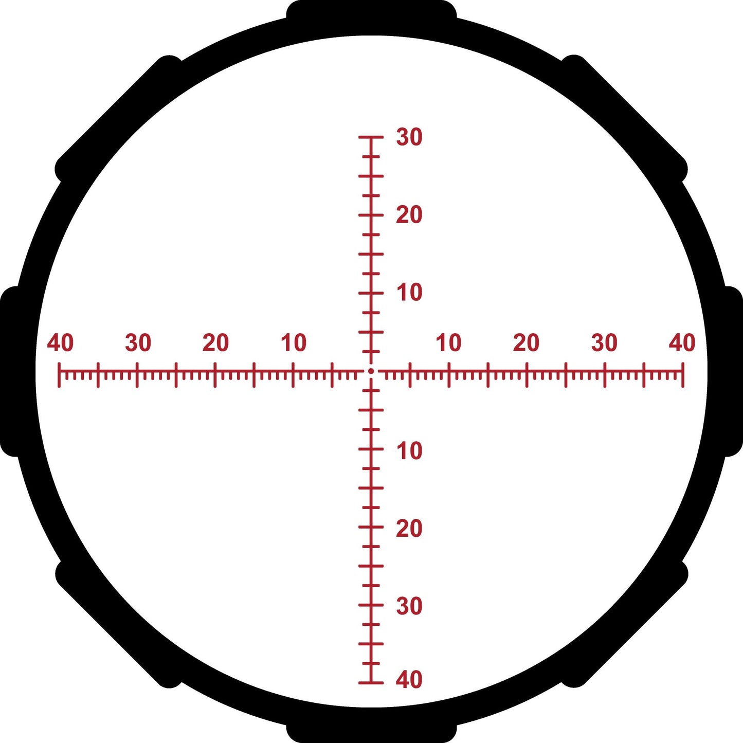 CT Hardline Pro Scope 6-24x50 MR1-MOA Illuminated 30mm Tube FFP