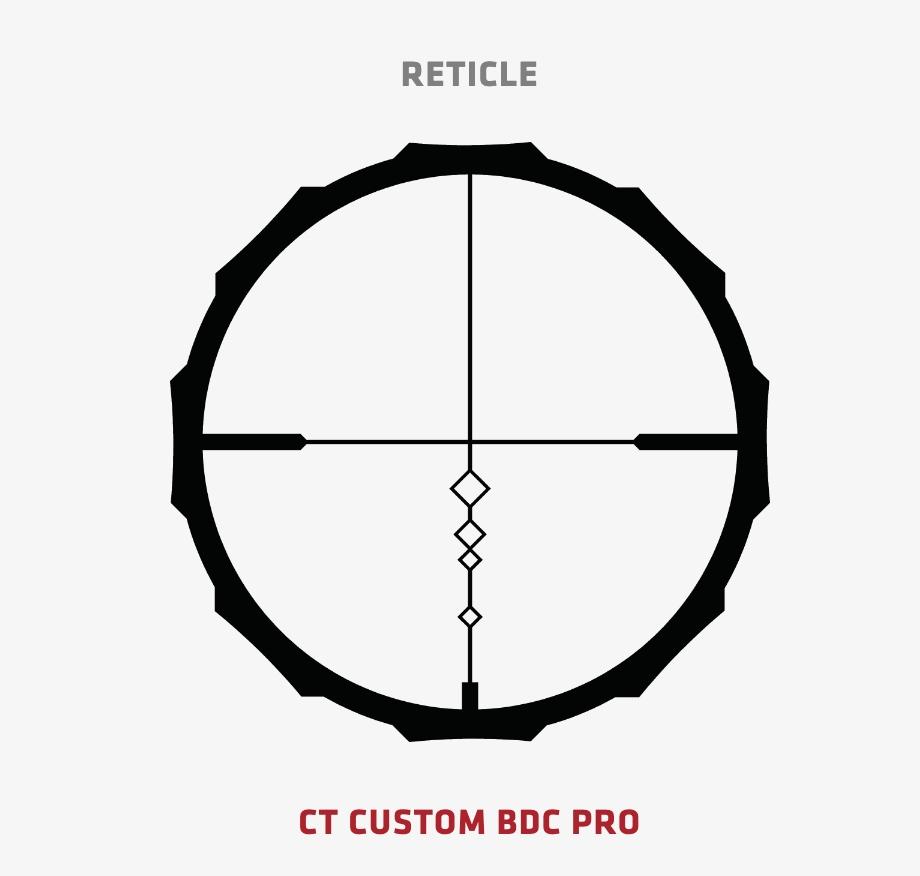 CT Brushline Pro Scope 4-16x50 BDC PRO 30mm Tube