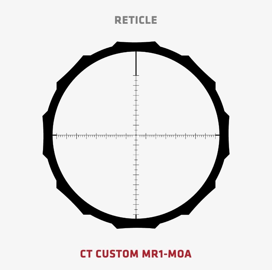 CT Hardline Pro Scope 4-16x50 MR1-MOA 30mm Tube