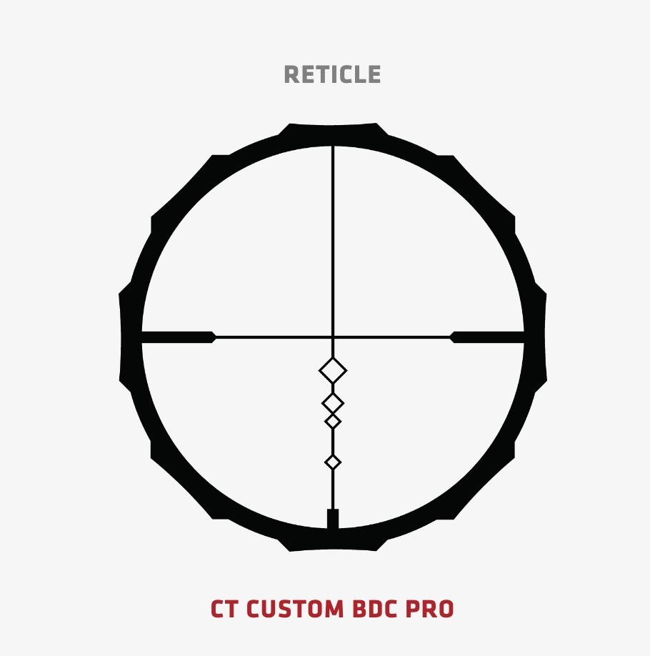 CT Brushline Pro Scope 3-12x42 BDC PRO