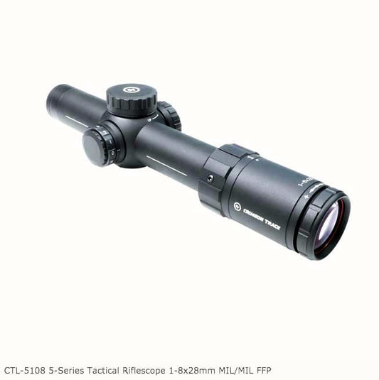 5 Series Tactical Riflescope 1-8x28mm MIL/MIL FFP w/SR1-MIL Illum Reticle