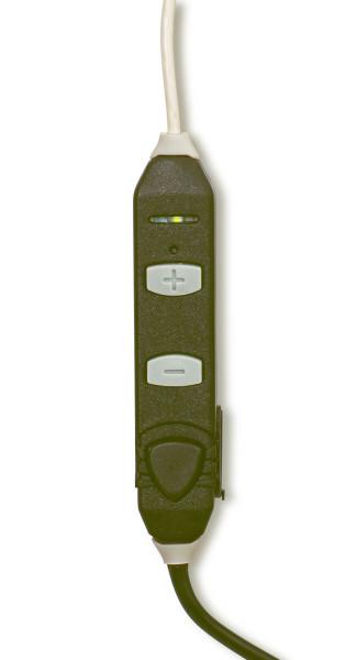 IMPACT IN-EAR BLUETOOTH WITH HEAR THROUGH TECHNOLOGY OD GREEN
