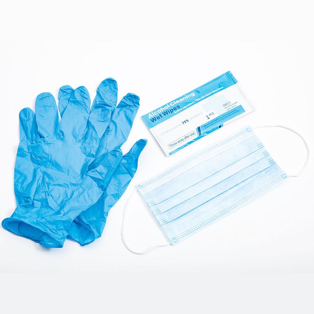 Honeywell Safety Multi Pack - 3 Face Masks 3 Gloves & 5 Cleaning Wipes