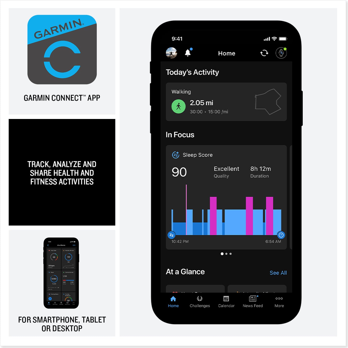 fēnix® 9 Pro – Solar, 51 mm
Titanium with Pebble Gray/Silver Gray Silicone Band image 5