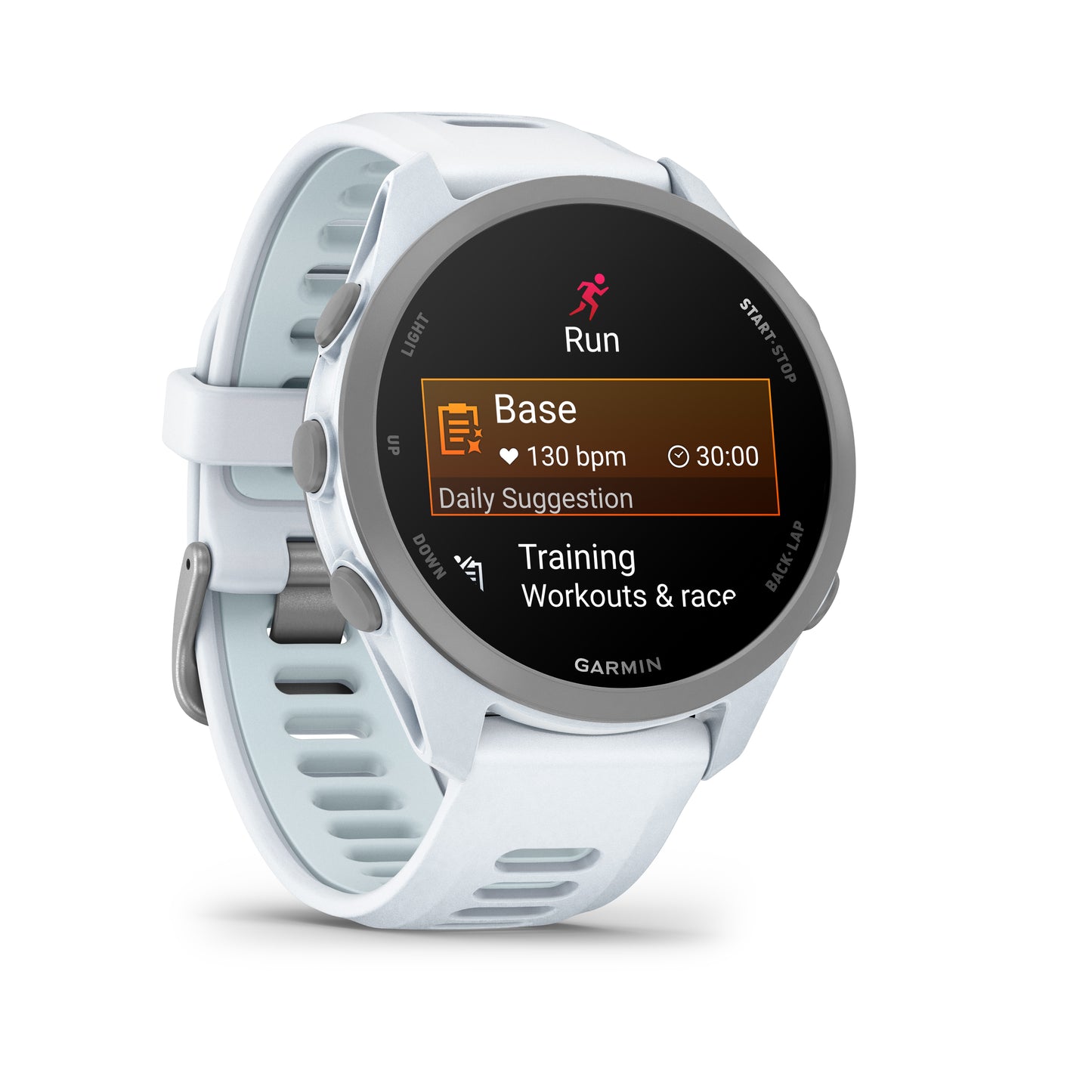 Forerunner® 170, Whitestone/Cloud Blue image 2