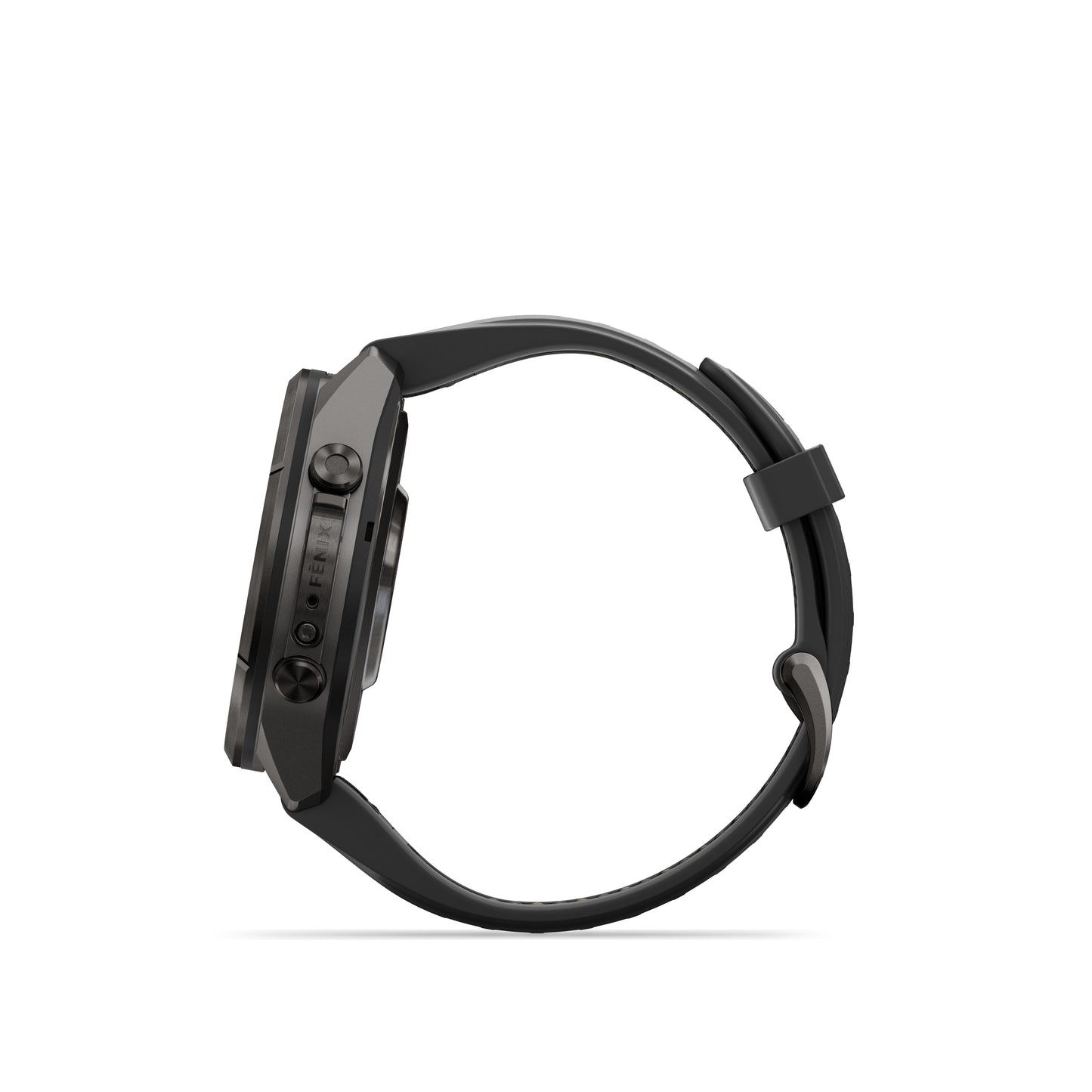 fēnix® 9 Pro – 43 mm
Carbon Gray DLC Titanium with Black/Pebble Gray Silicone Band image 4