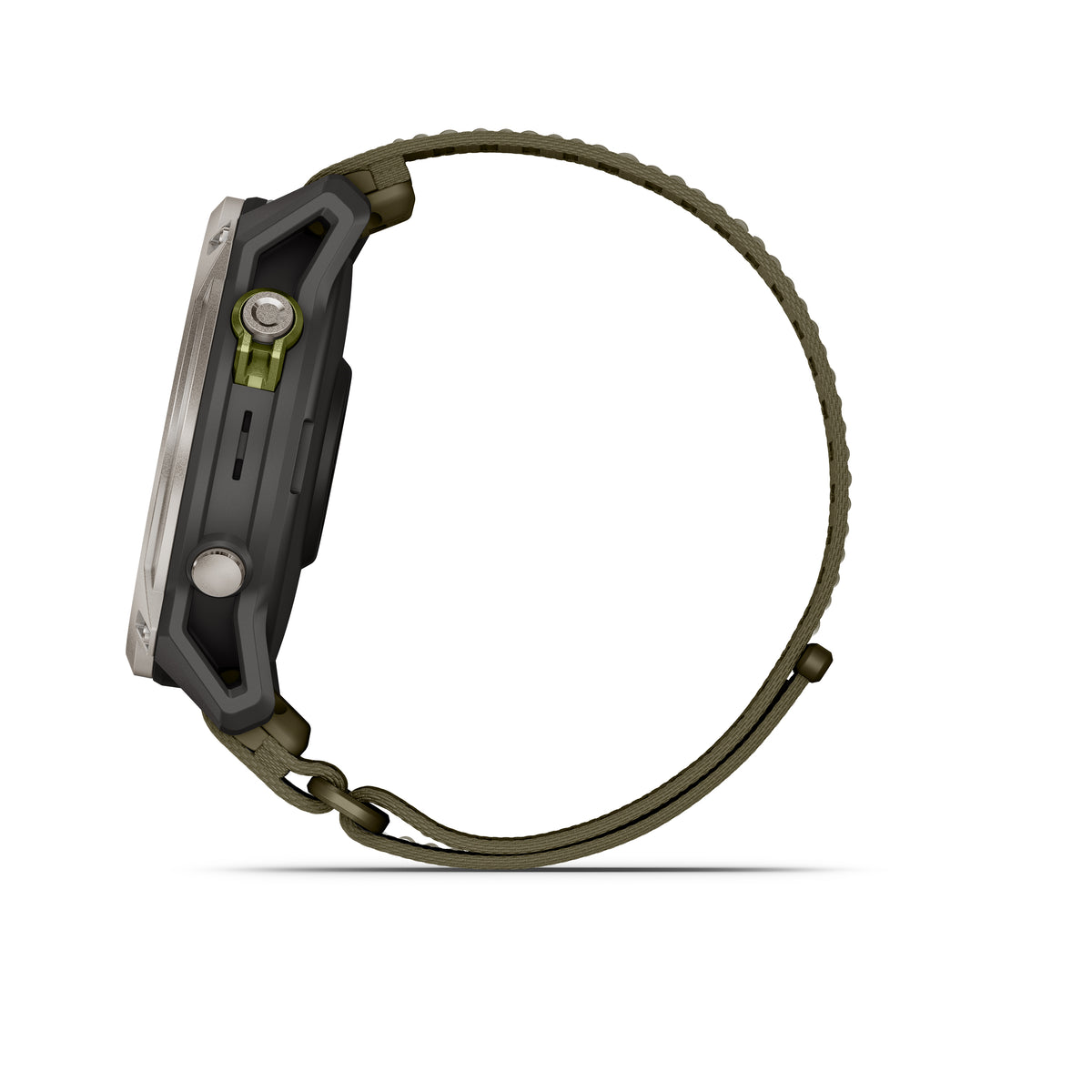 Enduro™ 4
Titanium with dark olive ComfortFit fabric band image 4