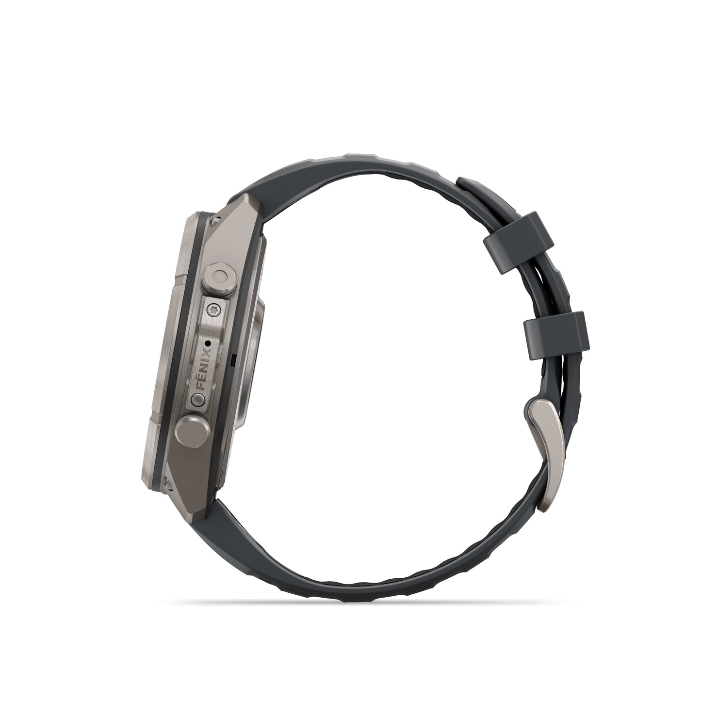 fēnix® 9 Pro – 47 mm
Titanium with Graphite/Black Silicone Band image 4