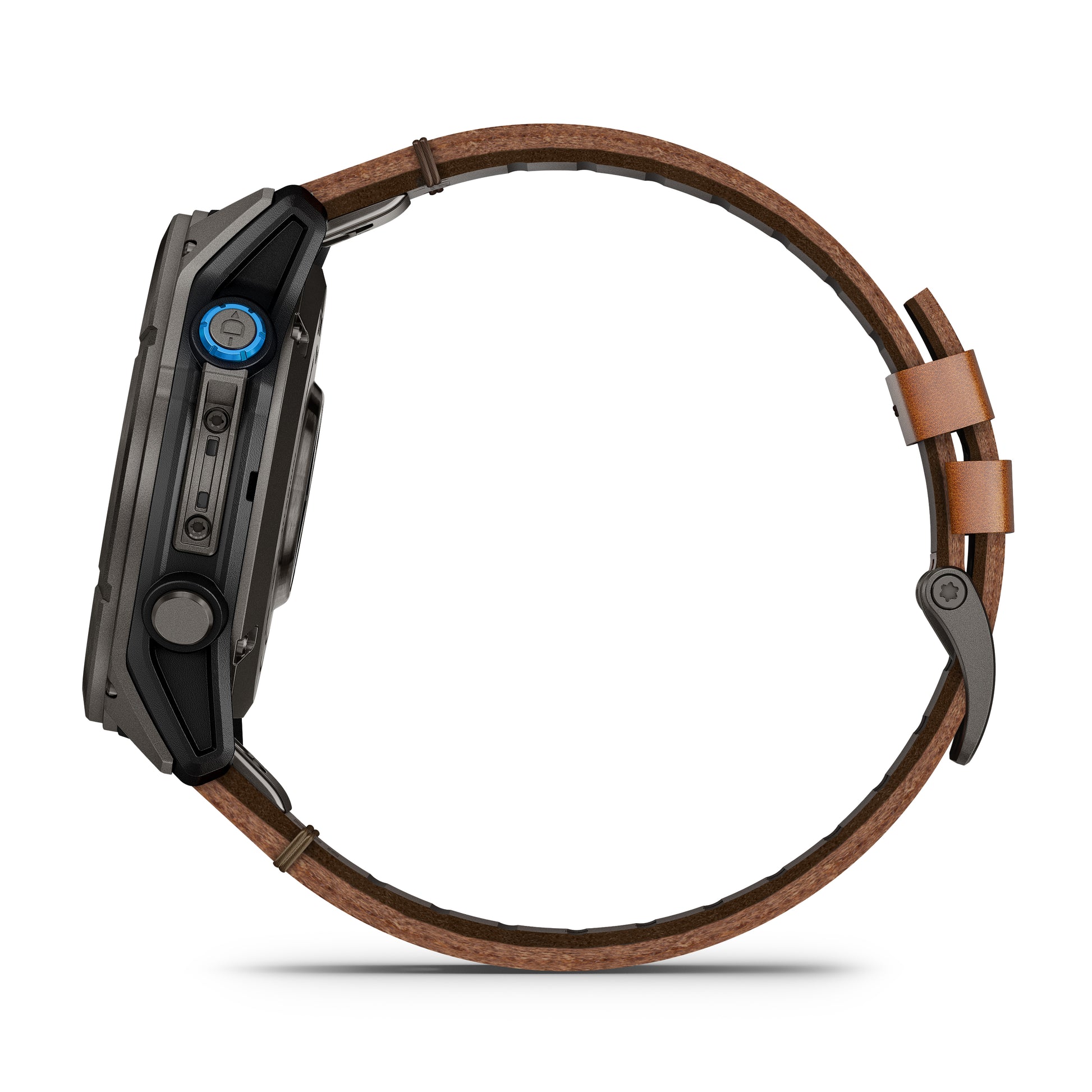 D2™ Mach 2 Pro
Carbon Gray DLC Titanium with Chestnut Leather Band image 4