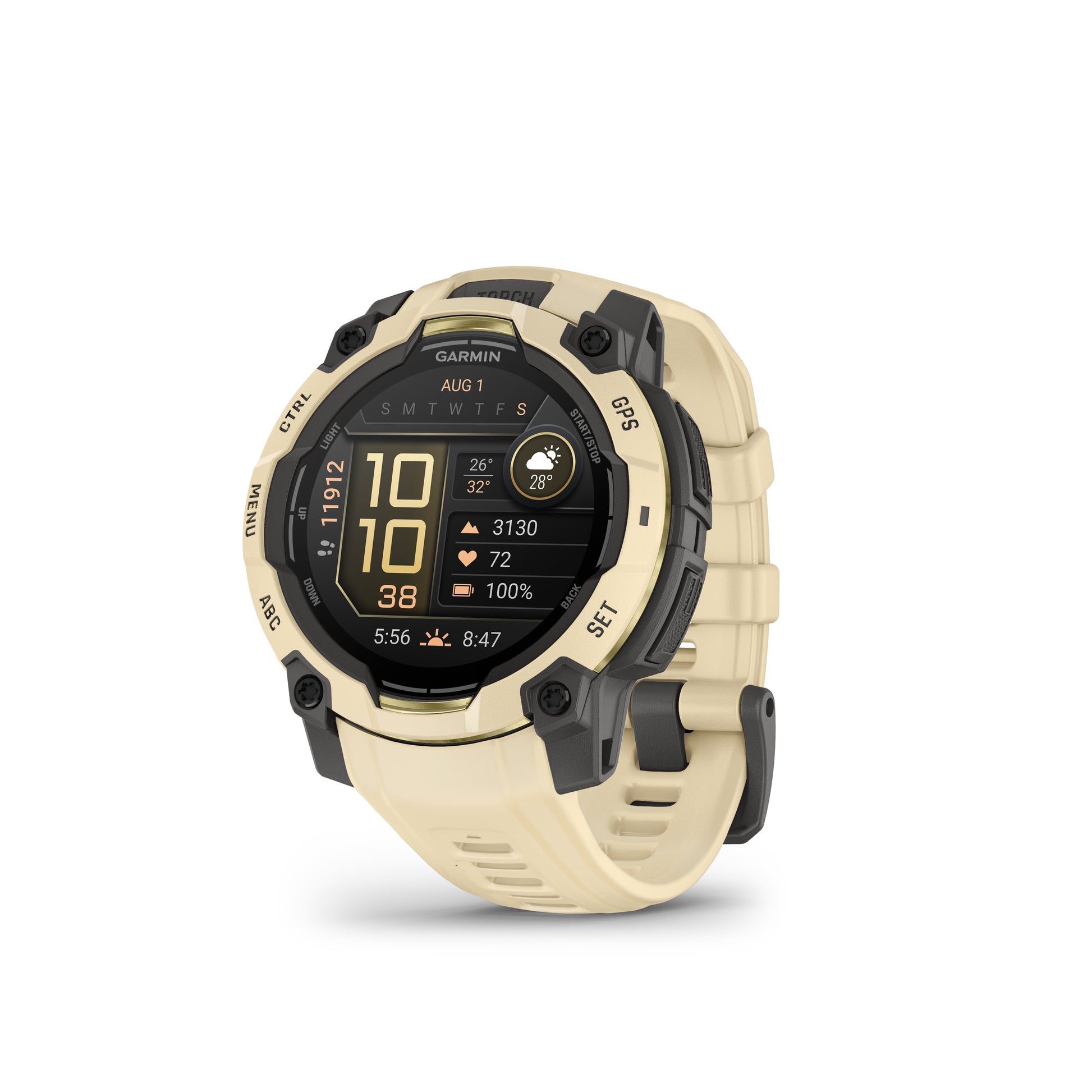 Instinct® 3 –  45 mm, AMOLED
Citrine with Citrine Band image 1