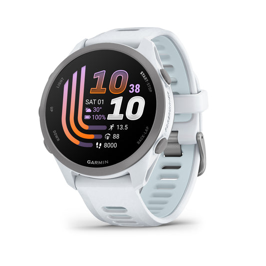 Forerunner® 170, Whitestone/Cloud Blue image 1