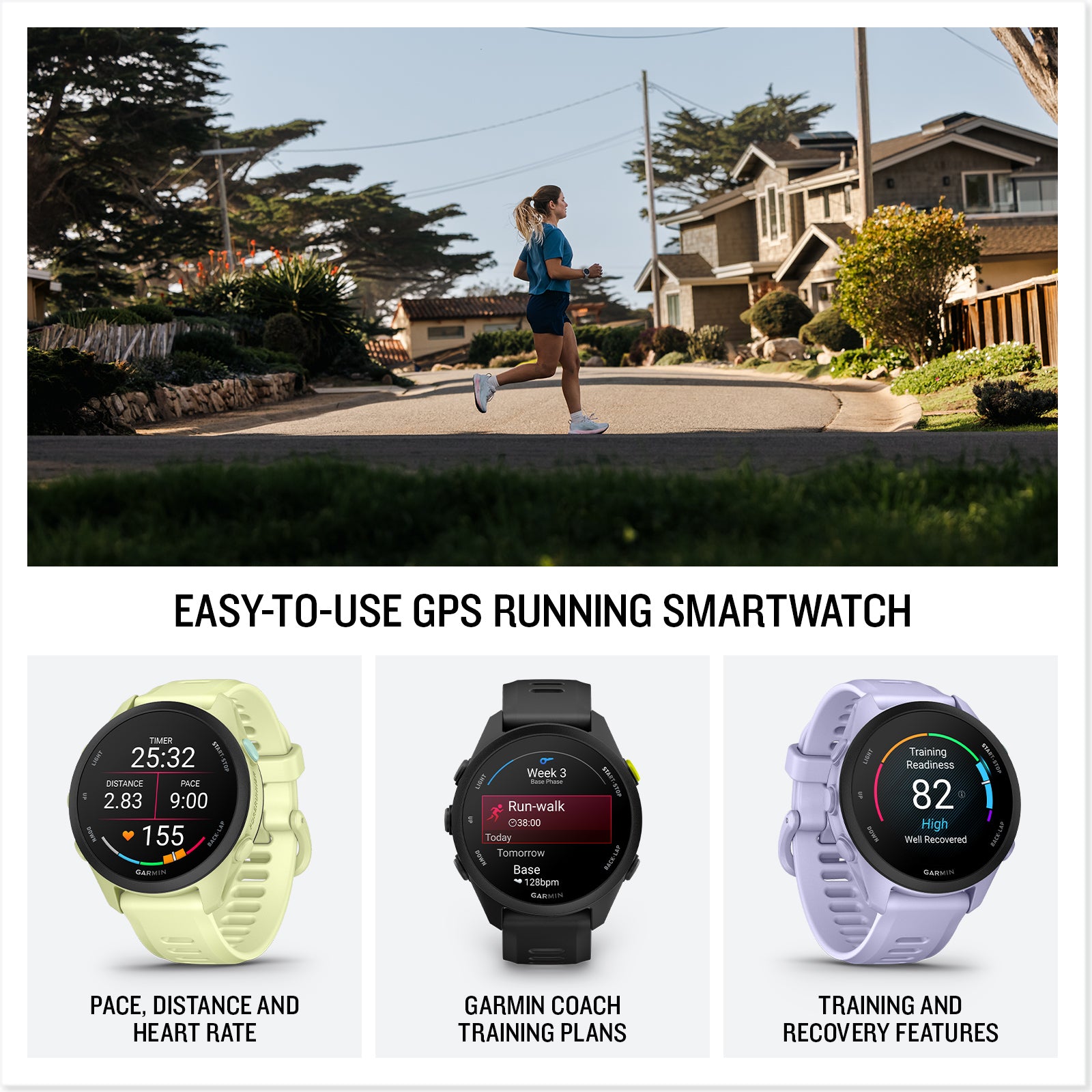 Forerunner® 70, Whitestone image 5