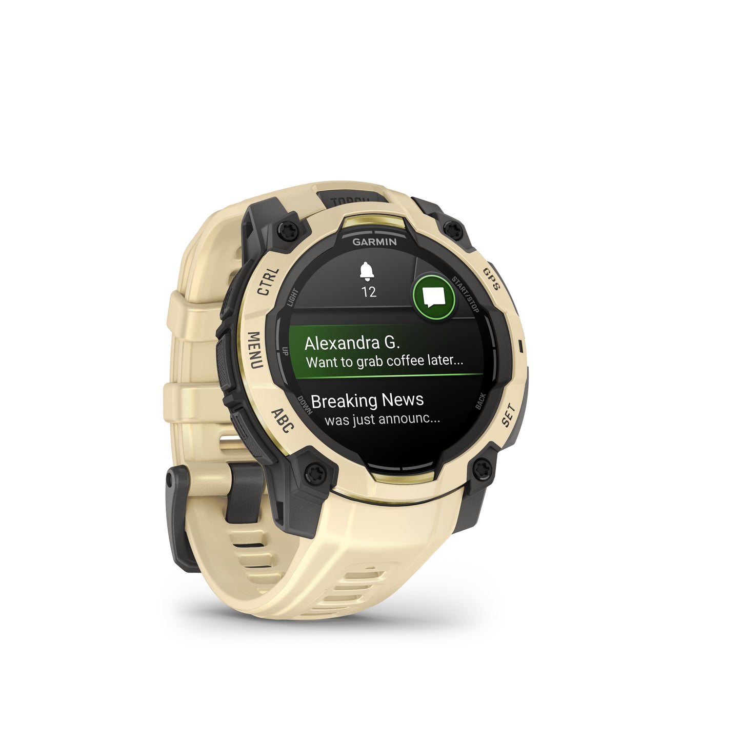 Instinct® 3 –  45 mm, AMOLED
Citrine with Citrine Band image 3