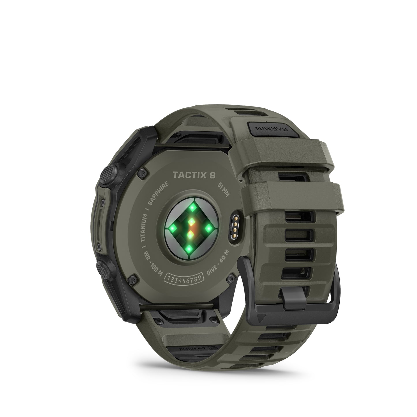 tactix® 8 – 51 mm, AMOLED
Includes Applied Ballistics Ultralight™ Solver and Olive Drab Cerakote® Coating image 4