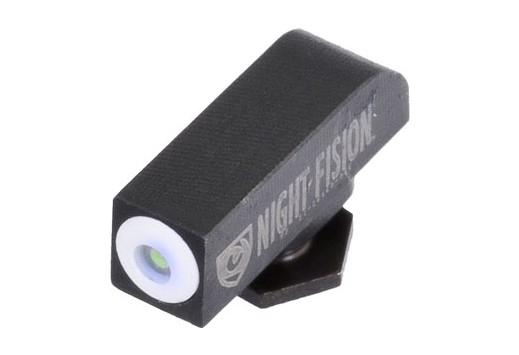 Perfect Dot Front Night Sight Only White/Green Tritium for Glock