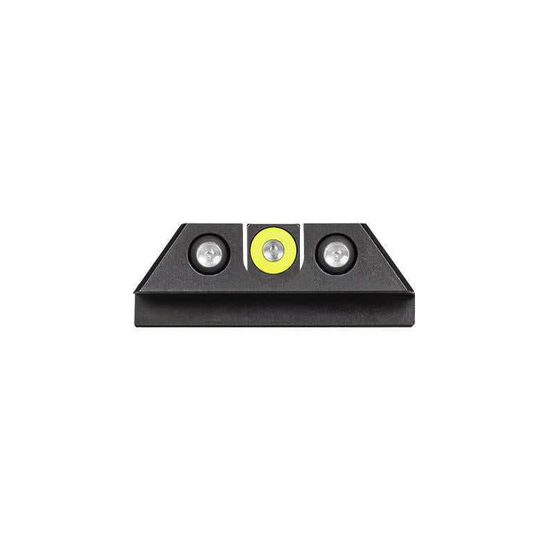 Night Fision Night Sight Set for Glock 42/43/43X - Yellow Front Ring