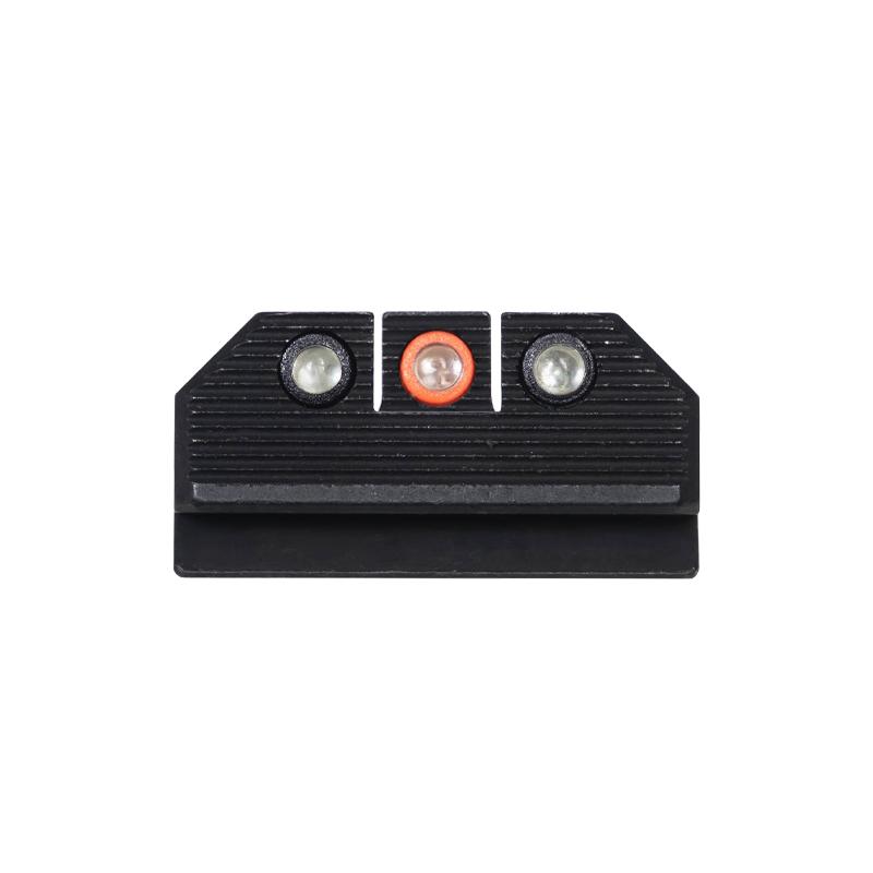 Night Fision Optics Ready Stealth Night Sight Set for Ruger Max 9 - Orange