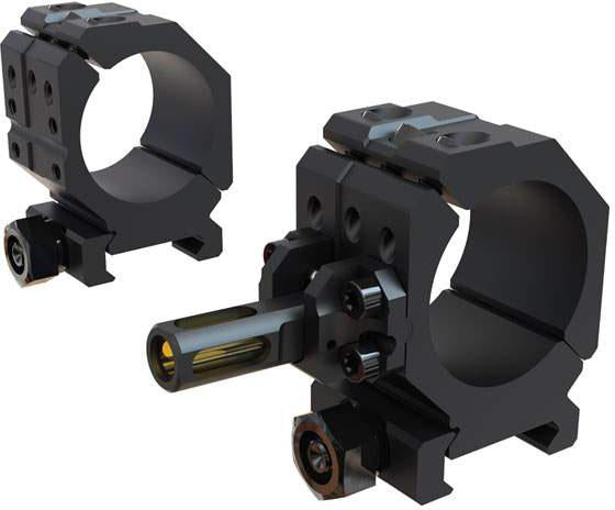Wheeler Pic Rail Scope Rings 1in Low