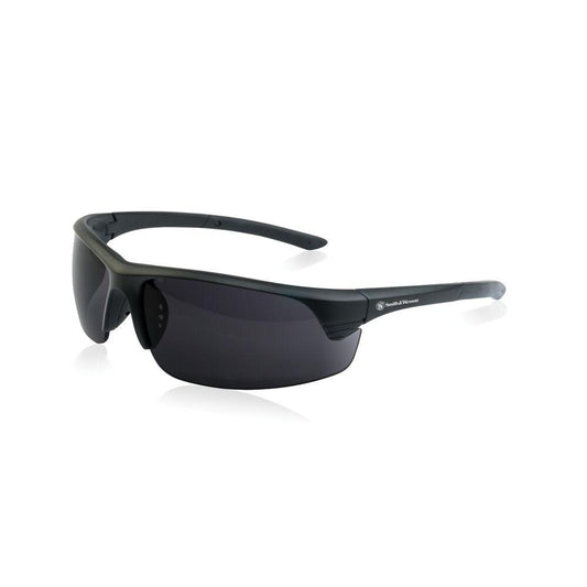 Corporal Half Frame Shooting Glasses Black/ Smoke Lens