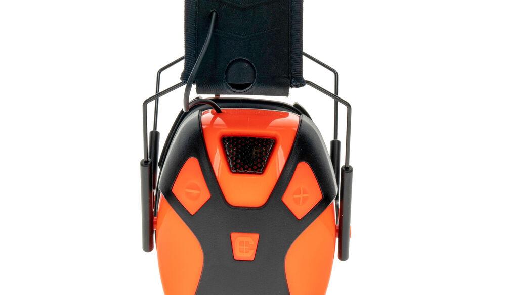 Small Electronic Earmuff Hot Coral