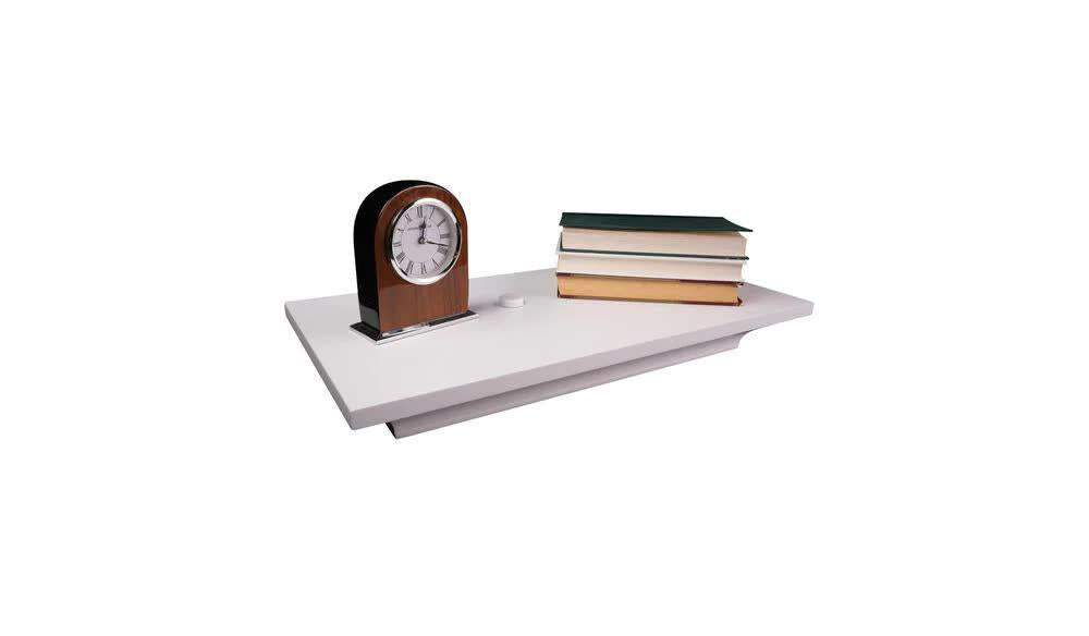 Lockdown In Plain Sight-Shelf-White