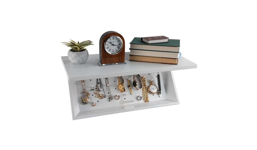 Lockdown In Plain Sight-Shelf-White