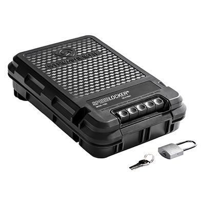 SpeedLocker - Includes padlock with (3) keys and Allen key - Black