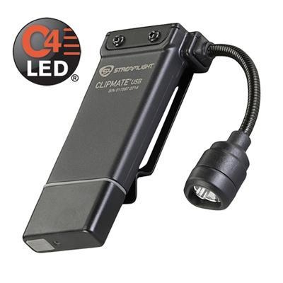 CLIPMATE USB LIGHT WHITE/RED LED