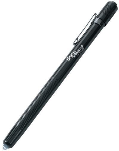 STYLUS 3-CELL BLACK W/WHITE LED