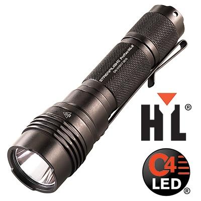 ProTac HL X  Includes 2 CR123A lithium batteries & holster Clam Black