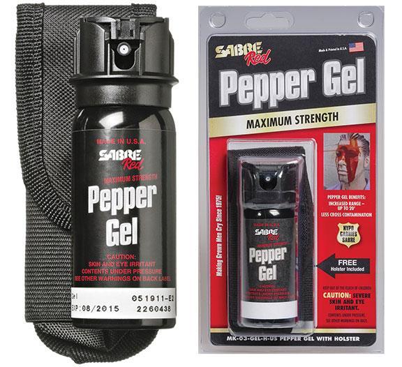 SABRE RED 1.8OZ PEPPER GEL