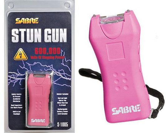 Sabre 600-000 MINI STUNGUN LEDLGHT PNK