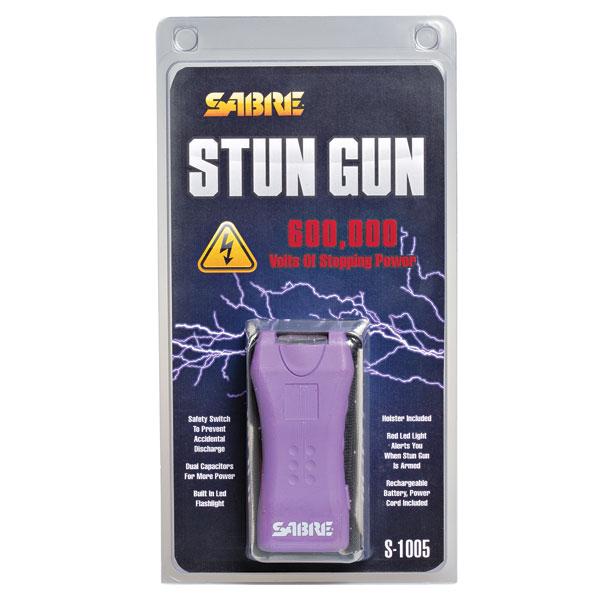 Sabre 600-000 MINI STUNGUN LEDLGHT PPL