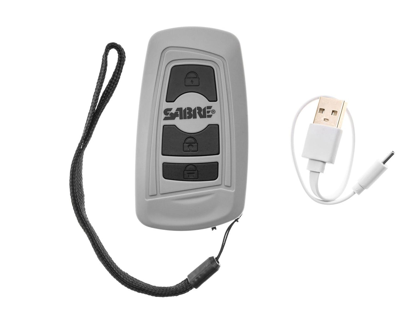 SABRE 1.154 UC GRAY STUN GUN + 115 DB ALARM