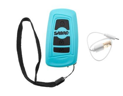 SABRE 1.154 UC TEAL STUN GUN + 115 DB ALARM