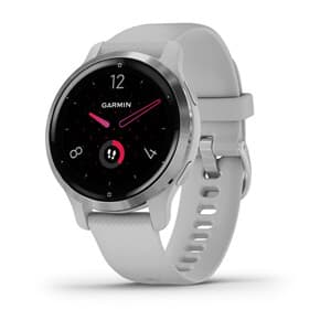 Venu® 2S, Silver Stainless Steel Bezel with Mist Gray Case and Silicone Band